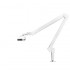 Elegante 801-s LED workshop lamp with standard vice, white Elegante 801-s LED workshop lamp with standard vice, white