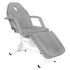Basic 202 cosmetic chair with trays gray