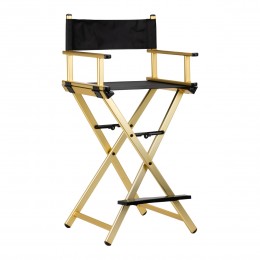 Makeup chair Alu gold