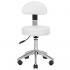Cosmetic pedicure stool 304-P white