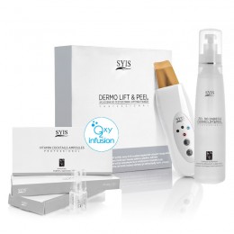 Syis Dermo Lift&Peel skin scrubber golden spatula + Syis cosmetics
