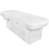 Spa cosmetic couch Azzurro krystal 370-3 4 motors white heated