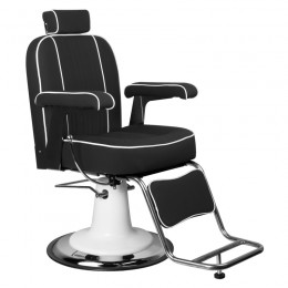 Gabbiano barber chair Amadeo black