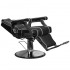 Gabbiano barber chair Paulo black
