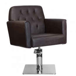 Gabbiano hairdressing chair Hamburg brown