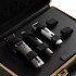 Barber's suitcase gold black