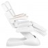 Electric cosmetic chair SILLON Lux 273b + stool 304 white
