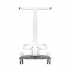 Comfort Pedicure Tray on Wheels with Lift Function