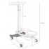 Comfort Pedicure Tray on Wheels with Lift Function