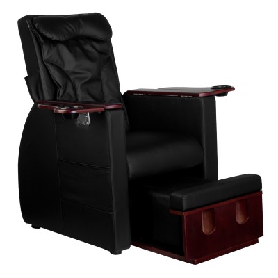 Azzurro 101 black back massage spa pedicure chair