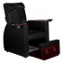 Azzurro 101 black back massage spa pedicure chair