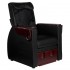 Azzurro 101 black back massage spa pedicure chair
