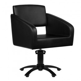 Gabbiano hairdressing chair Bergen black