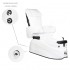AS-122 white pedicure spa chair with massage function and pump