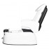 AS-122 white pedicure spa chair with massage function and pump