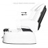 AS-122 white pedicure spa chair with massage function and pump