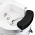 AS-122 white pedicure spa chair with massage function and pump
