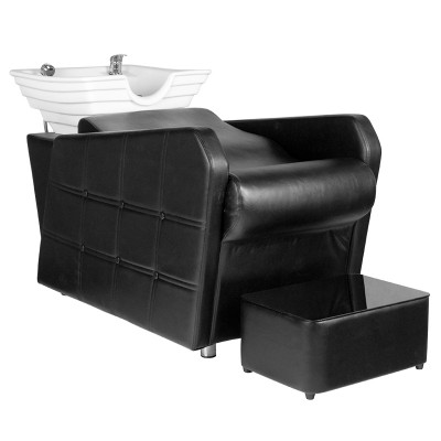 Hair System HSB07 hairdressing wash unit black Hair System HSB07 hairdressing wash unit black