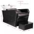 Hair System HSB07 hairdressing wash unit black Hair System HSB07 hairdressing wash unit black