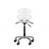 Roll speed cosmetic stool AM-880 white