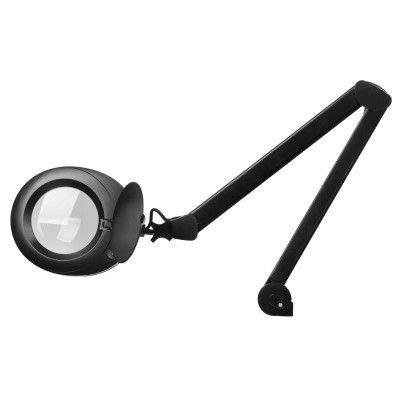 Elegante 6025 60 LED smd 5d black magnifying lamp for tabletop