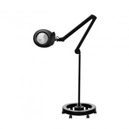 Magnifying lamp Elegante 6025 60 led smd 5d black with tripod