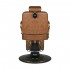 Gabbiano Boss Old Leather Light Brown Barber Chair
