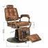 Gabbiano Boss Old Leather Light Brown Barber Chair