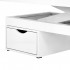 Spa cosmetic couch Azzurro 815B luminous white heated