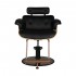 Gabbiano hairdressing chair Florence black walnut