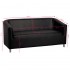Gabbiano waiting room sofa M021 black