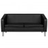 Gabbiano waiting room sofa BM18003 black