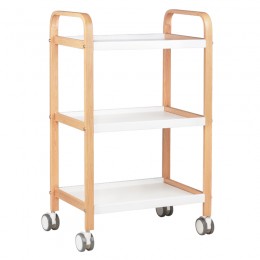 Cosmetic assistant table HS-09 wood - white