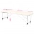 Folding massage table aluminum comfort Activ Fizjo 2 segment cream Folding massage table aluminum comfort Activ Fizjo 2 segment cream