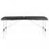 Folding massage table aluminum comfort Activ Fizjo 2 segments black