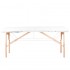 Balance wooden folding massage table 2 segment white Balance wooden folding massage table 2 segment white