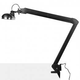 LED workshop lamp Elegante 801-tl with vice, adjustable light intensity and color black