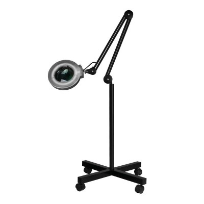 S4 magnifying glass lamp + stand black