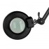 S4 magnifying glass lamp + stand black
