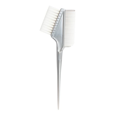 Paint brush with comb D-08 silver Paint brush with comb D-08 silver