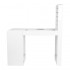 Cosmetic desk 310 with cassette extractor, white, left Cosmetic desk 310 with cassette extractor, white, left