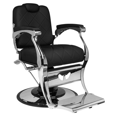 Gabbiano barber chair Dario black