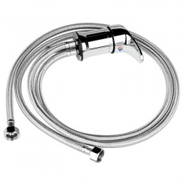 Chrome hairdressing wash basin tap