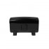 Aluminum hairdressing foil dispenser black
