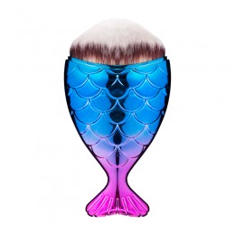 Fish dusting brush powder purple-blue