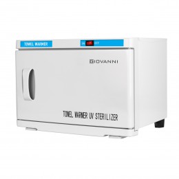 Towel warmer with UV-C sterilizer 16 L white