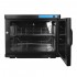 Towel warmer with UV-C sterilizer 23 L black