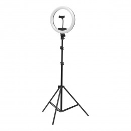 Lampa pierścieniowa Ring Light 13"" 36W LED ze statywem czarna