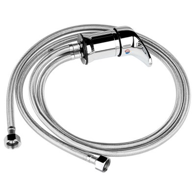 Hairdressing washbasin faucet chrome S01