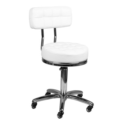 Cosmetic stool AM-877 white